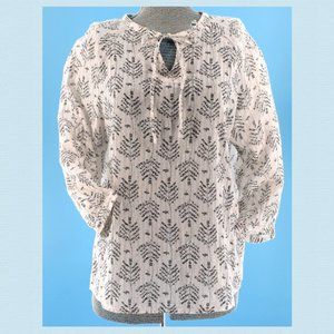 Corner Shop Birds & Branches Tunic L